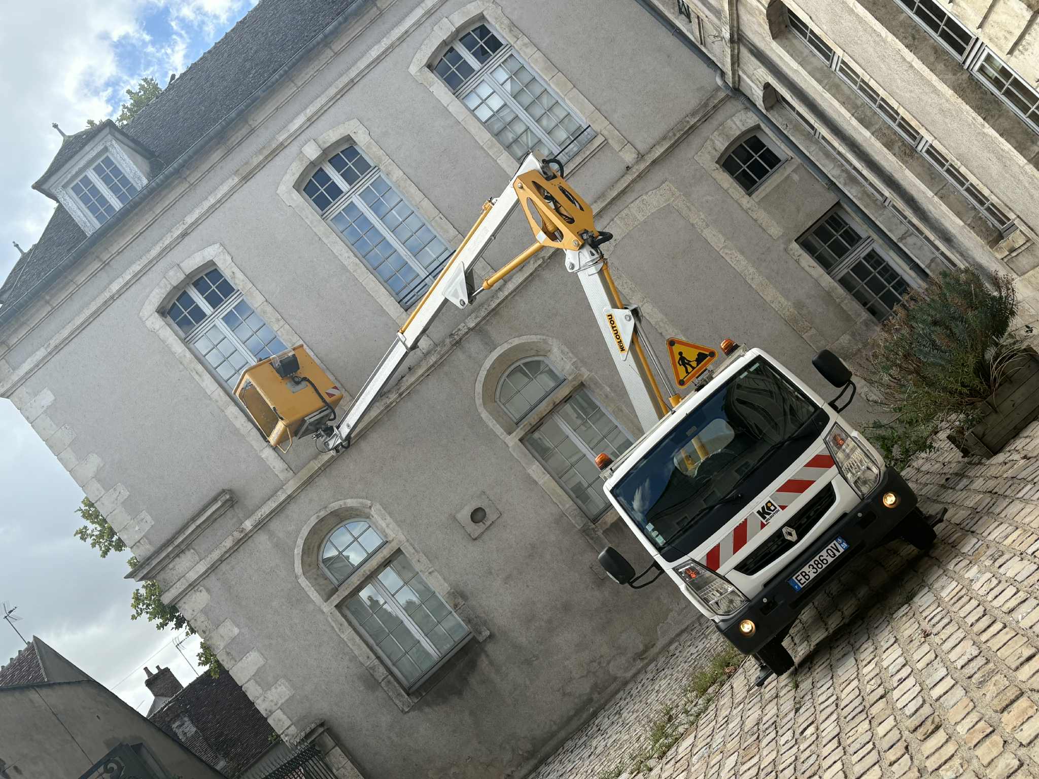 Nettoyage bâtiment historique Clamecy