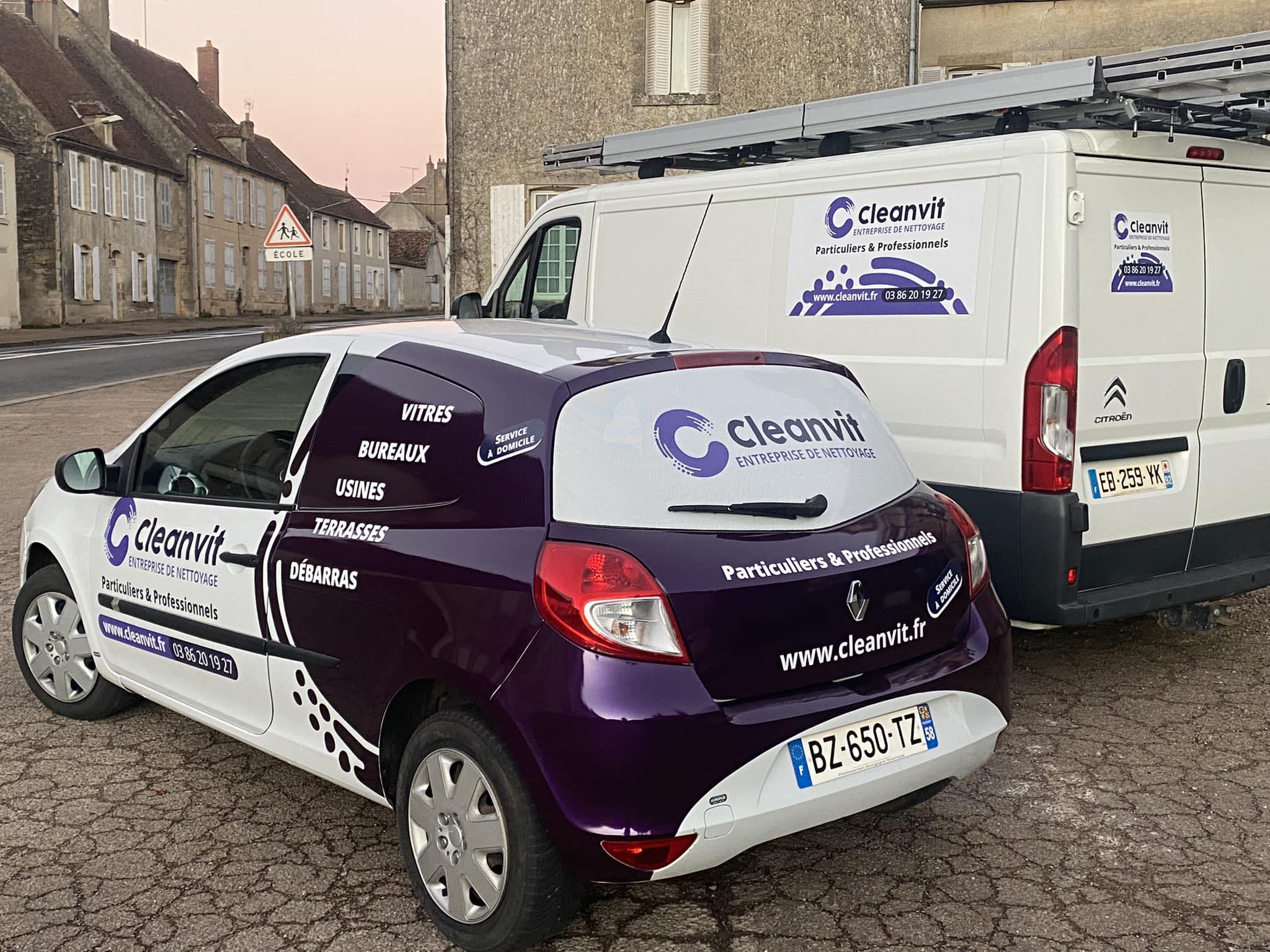 Équipe Cleanvit - Véhicules de nettoyage professionnel à Clamecy